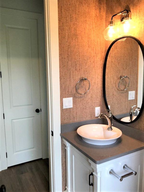 Custom bathroom cabinetry by Custom Wordworks in Longview, TX