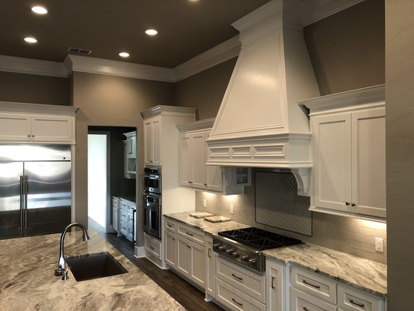 Completed custom cabinetry project by Custom Wordworks in Longview, TX