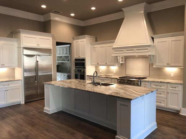 Completed custom cabinetry project by Custom Wordworks in Longview, TX