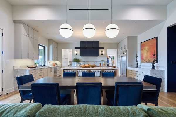 Completed custom cabinetry project by Custom Wordworks in Longview, TX