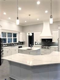 Custom kitchen cabinetry by Custom Wordworks in Longview, TX