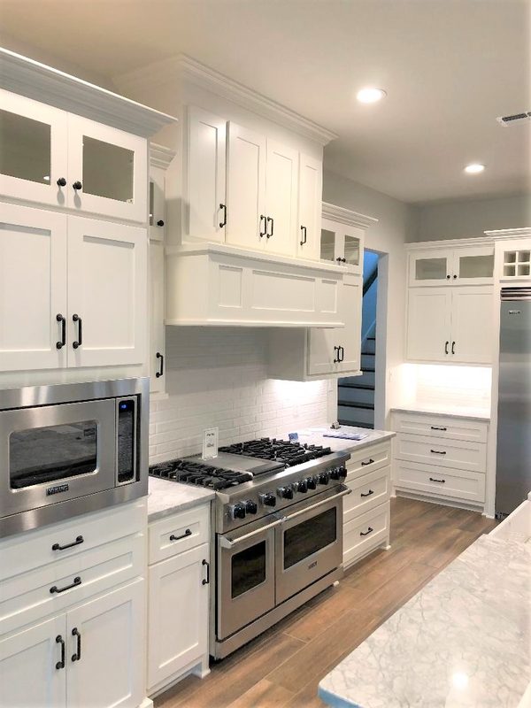 Custom kitchen cabinetry by Custom Wordworks in Longview, TX