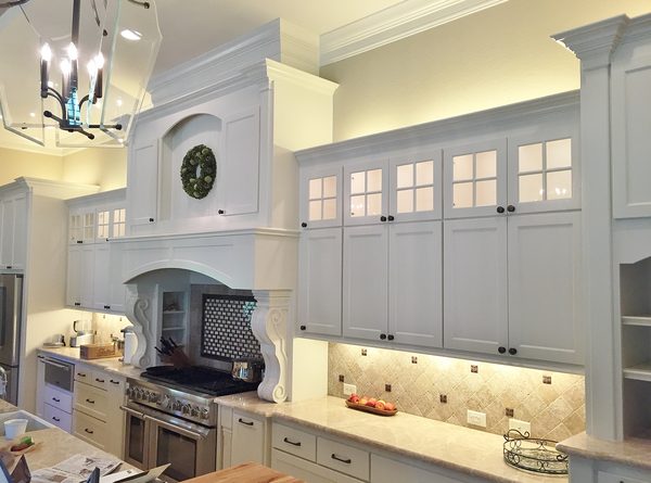 Custom kitchen cabinetry by Custom Wordworks in Longview, TX