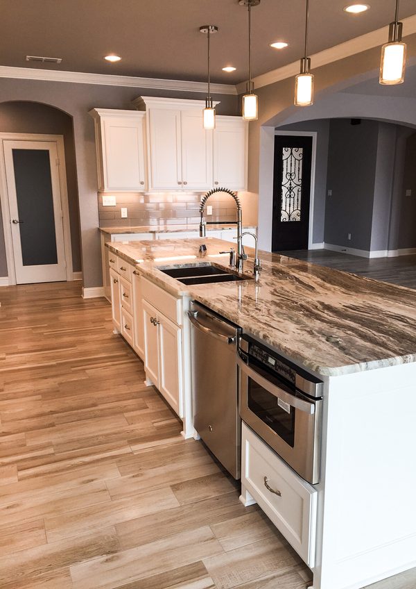 Custom kitchen cabinetry by Custom Wordworks in Longview, TX