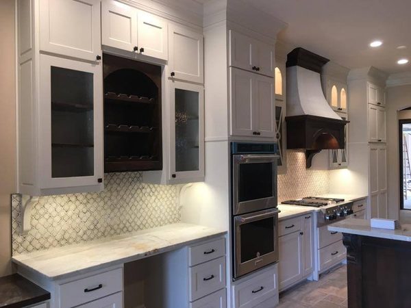 Custom kitchen cabinetry by Custom Wordworks in Longview, TX